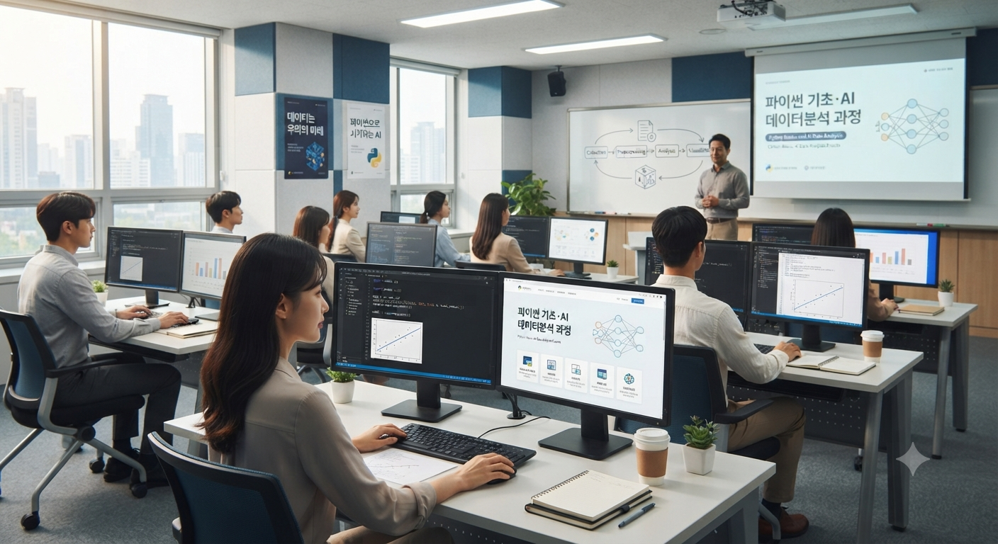 파이썬 AI 데이터분석 과정 대표 이미지